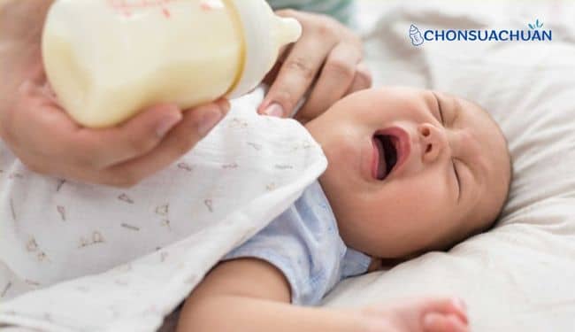 Sữa dành cho bé hay bị rối loạn tiêu hóa