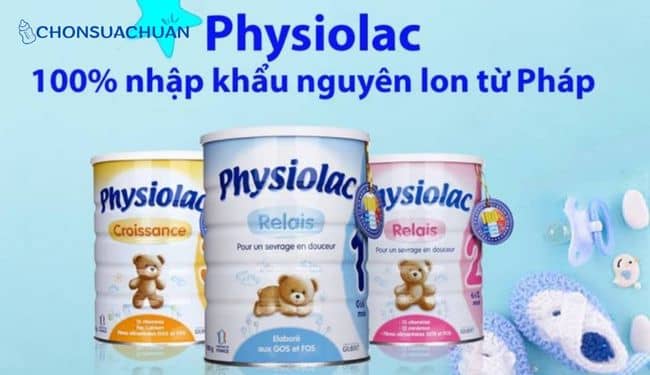 Sữa physiolac của pháp có tốt không?
