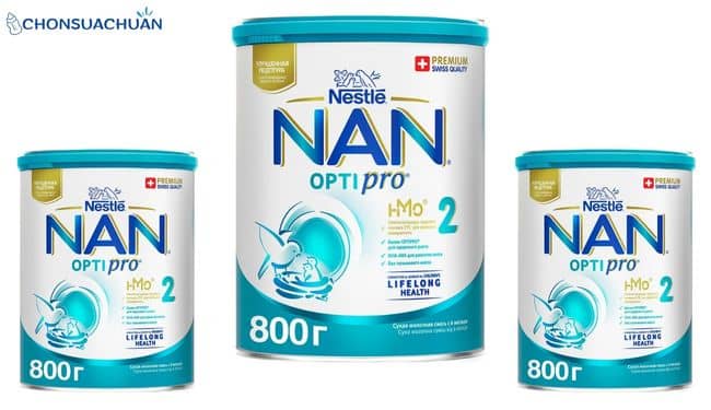 Nan Optipro sữa dành cho trẻ hấp thụ kém