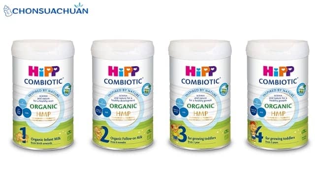 Sữa HiPP Organic trị táo bón cho trẻ