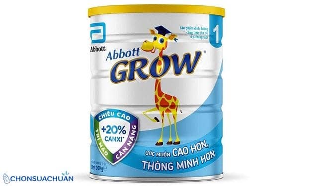Sữa Abbott Grow số 1 cho trẻ 0 đến 6 tháng