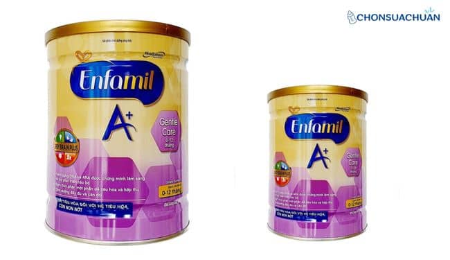 sữa cho trẻ chậm tăng cân Enfamil A+