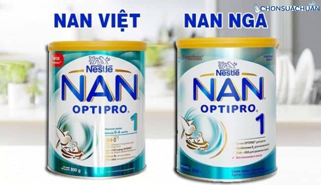 sữa cho trẻ chậm tăng cân Nan Optipro