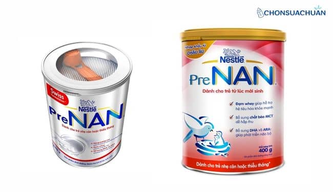 Sữa cho trẻ sinh non Pre Nan