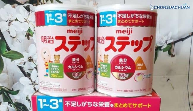 sữa chống táo bón Meiji 