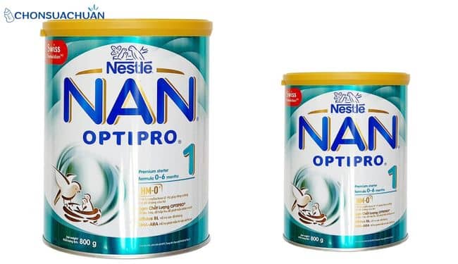Sữa dành cho trẻ dưới 1 tuổi biếng ăn Nan Optipro 1