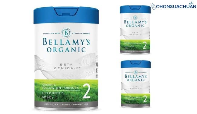 Sữa đêm tăng cân cho trẻ Bellamy's Organic Step