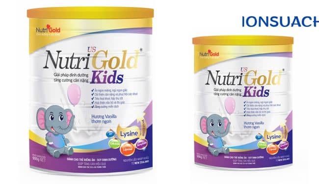Sữa đêm tăng cân cho trẻ NutriGold Kids