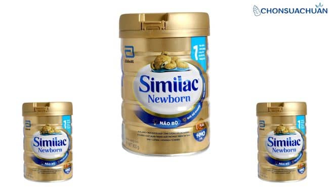 Sữa mát cho trẻ bị táo bón Similac Newborn