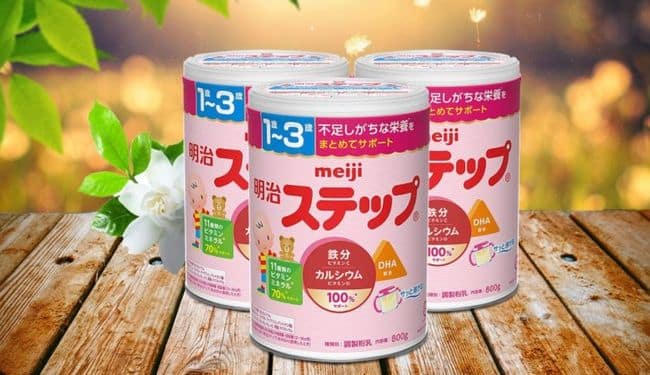 Sữa mát tăng cân Meiji