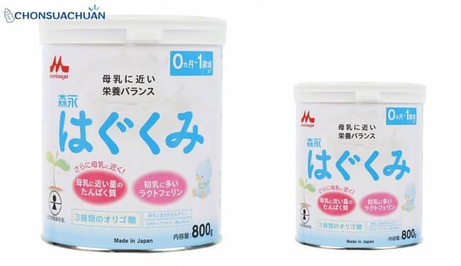 Sữa Morinaga số 0 nội địa Nhật