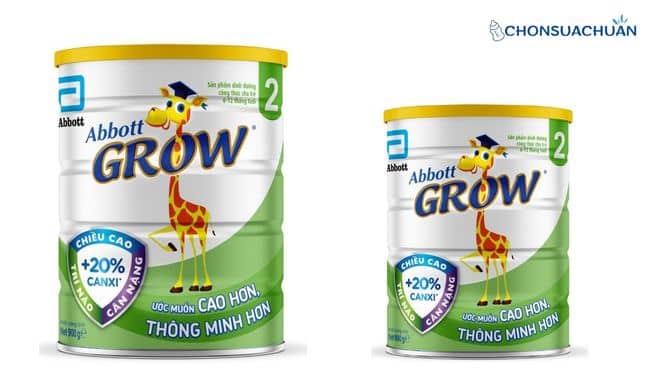 Sữa suy dinh dưỡng cho bé Abbott Grow 2