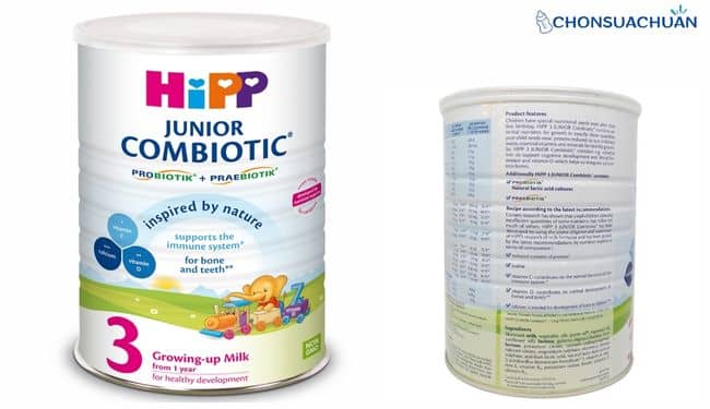 sữa suy dinh dưỡng HiPP Combiotic