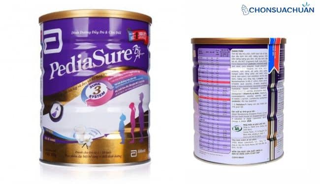 sữa suy dinh dưỡng Abbott Pediasure B/A