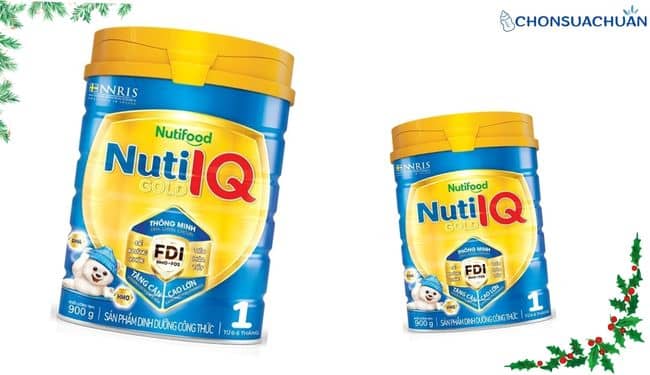Sữa tăng cân cho bé 5 tháng tuổi Nuti IQ