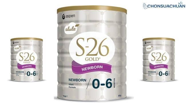 Sữa tăng cân cho bé 5 tháng tuổi S26 Gold Newborn
