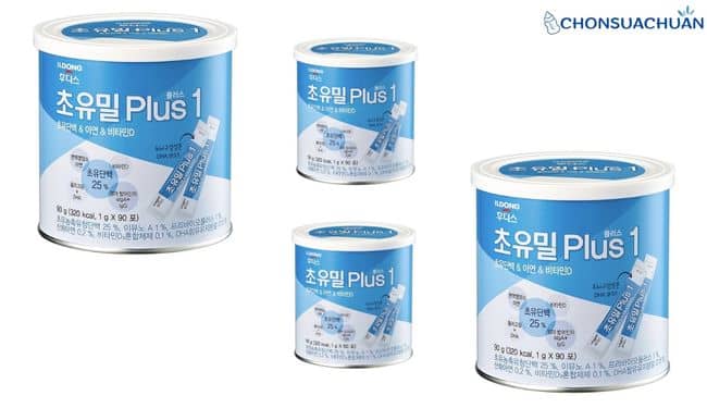 sữa tăng cân cho bé 4 tháng ILDONG Hàn Quốc