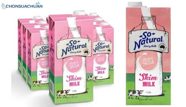 Sữa tăng chiều cao tách béo So Natural