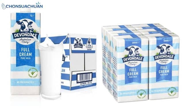 Sữa tươi tiệt trùng Devondale