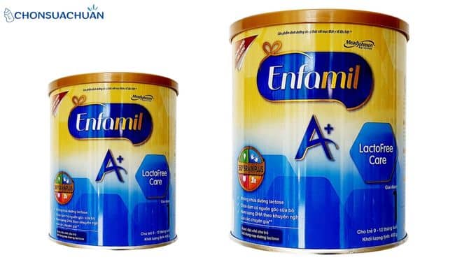 Sữa Enfamil A+ Lactose Free Care