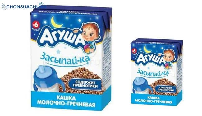 Sữa giúp bé tăng cân ngủ ngon Agusa