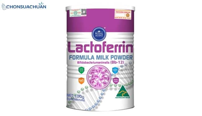 Sữa hoàng gia Lactoferrin hồng bổ sung lợi khuẩn Bb12