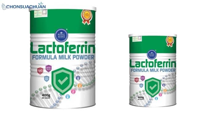 Sữa hoàng gia Lactoferrin xanh tăng sức đề kháng
