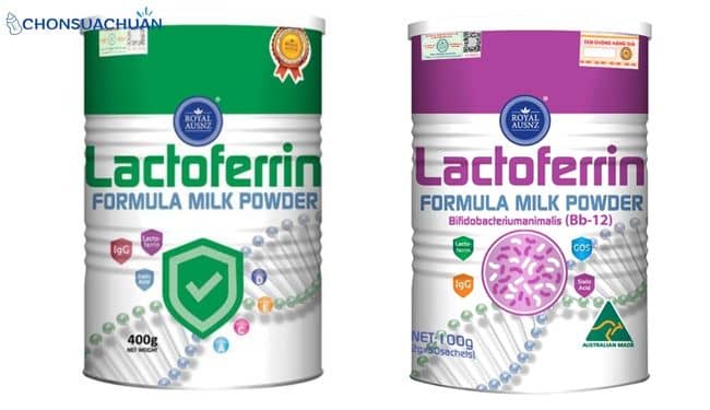 Sữa hoàng gia Úc Lactoferrin