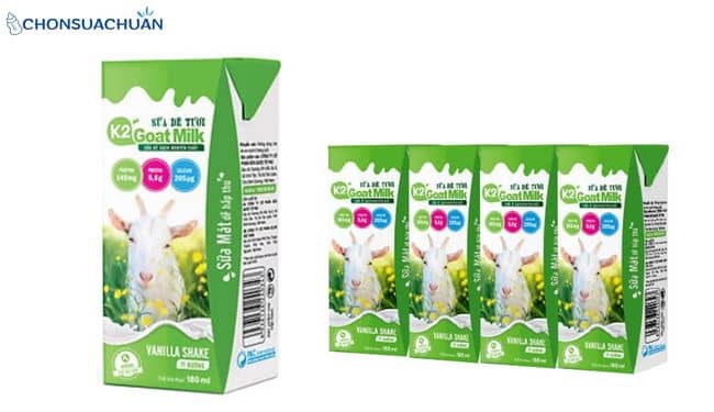 Sữa tươi cho trẻ dị ứng đạm bò K2 Goat Milk