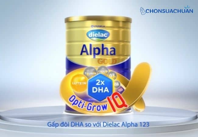 Dielac Alpha Gold - Loại sữa phát triển toàn diện cho trẻ sơ sinh